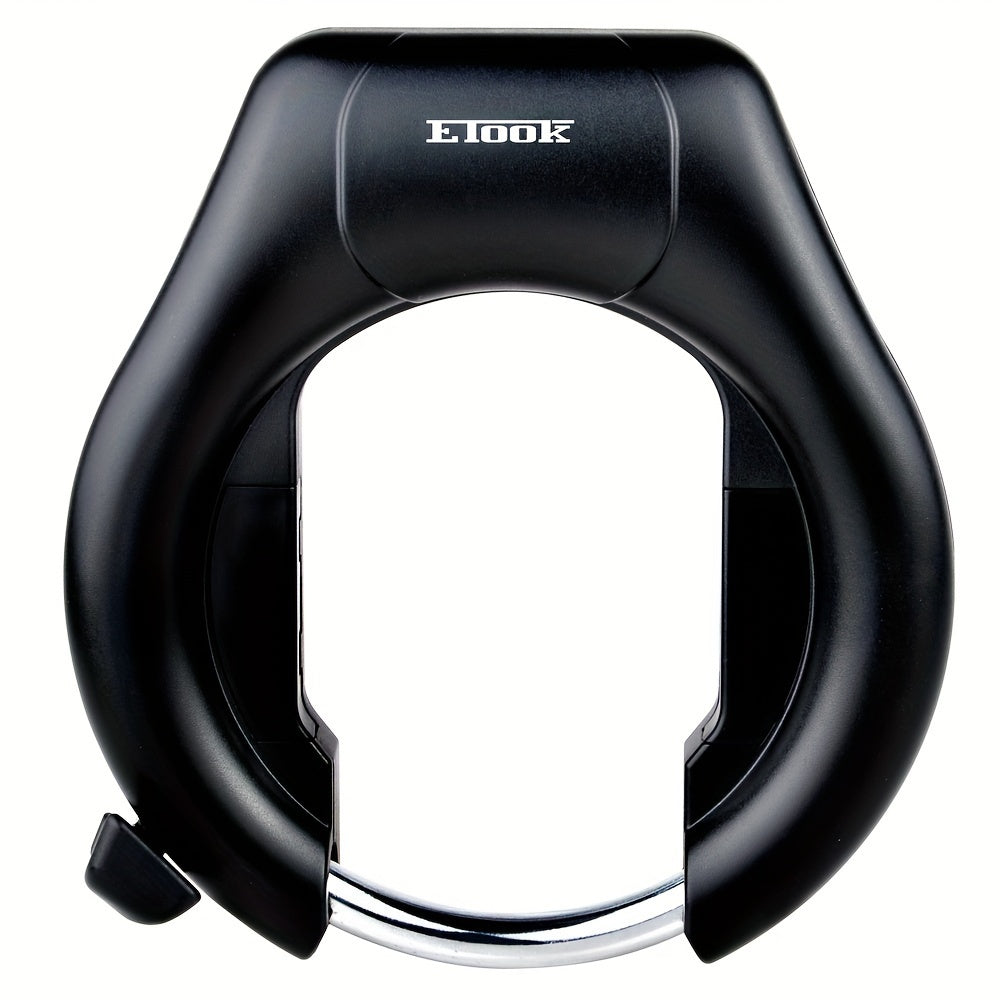 ETOOK Heavy-Duty Bike Lock - Anti-Theft U-Shaped Crab Claw Design for Mountain & Road Bikes, Stainless Steel Frame with Paint Finish