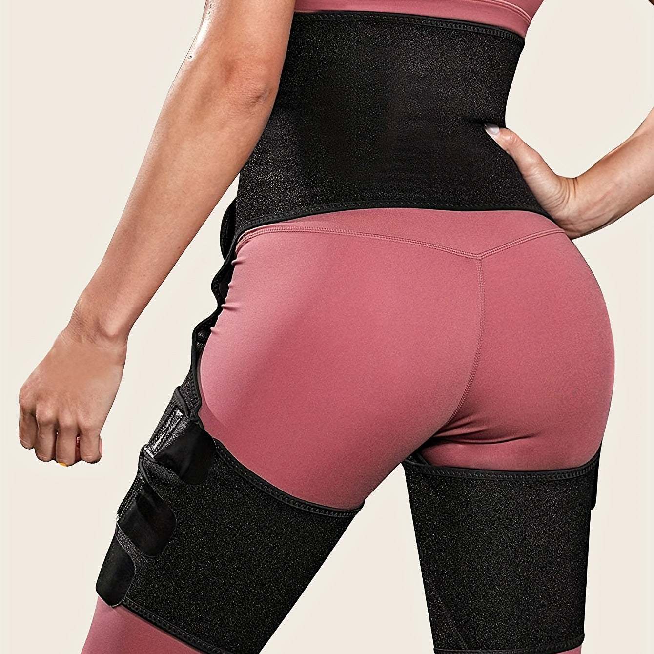 [3in 1 Thigh Trimmer] Waist Trainer for Women | 3in 1 | Thigh Trimmer | Sauna Sweat for Workout