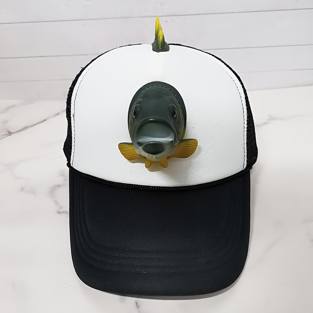 Whimsical 3D Animal Trout Decorative Unique Headwear