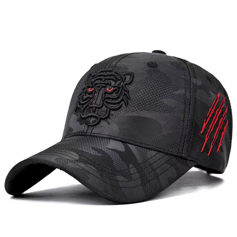 2023 Breathable New Men's Outdoor Sunscreen Baseball Cap Snapback Hat for Mountaineering, Hunting, Cycling