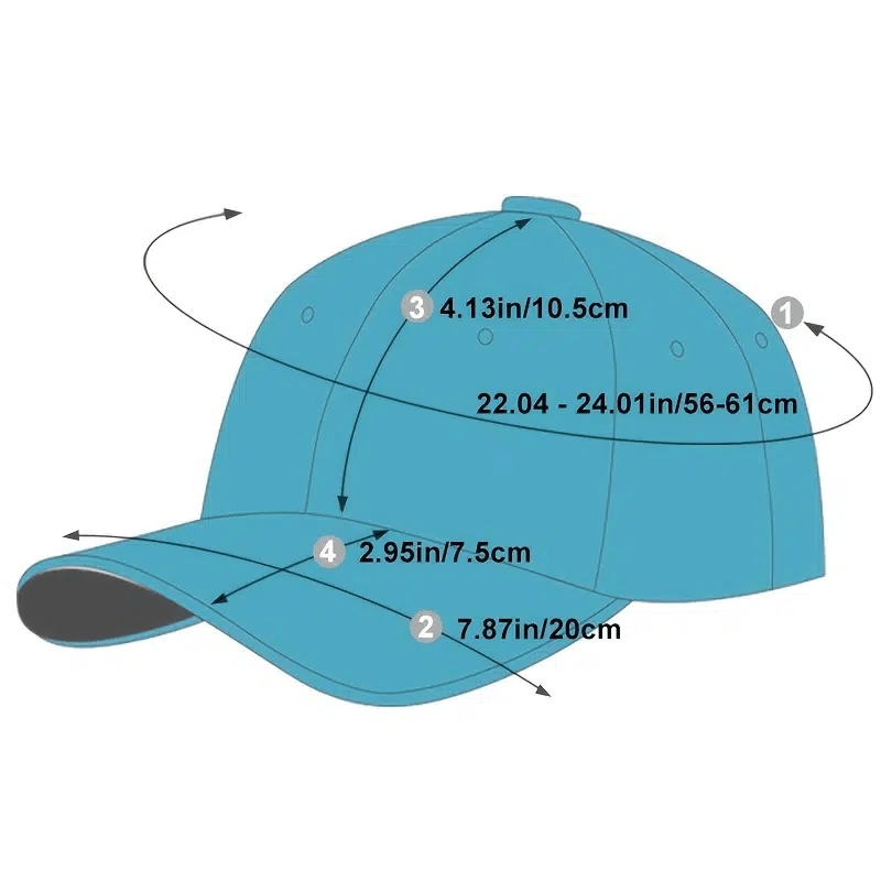2023 Breathable New Men's Outdoor Sunscreen Baseball Cap Snapback Hat for Mountaineering, Hunting, Cycling