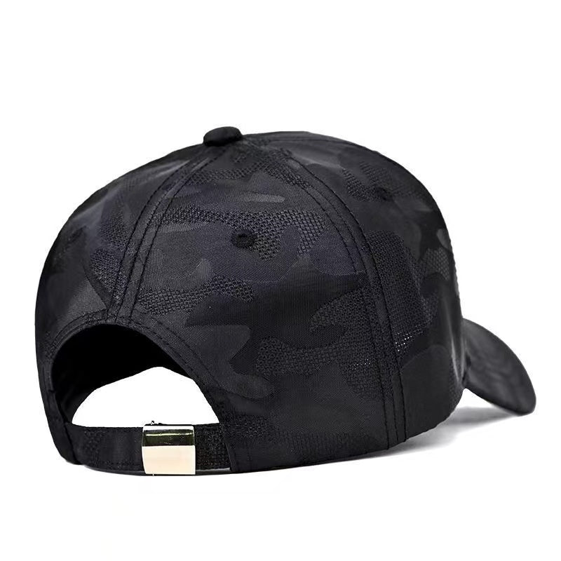 2023 Breathable New Men's Outdoor Sunscreen Baseball Cap Snapback Hat for Mountaineering, Hunting, Cycling