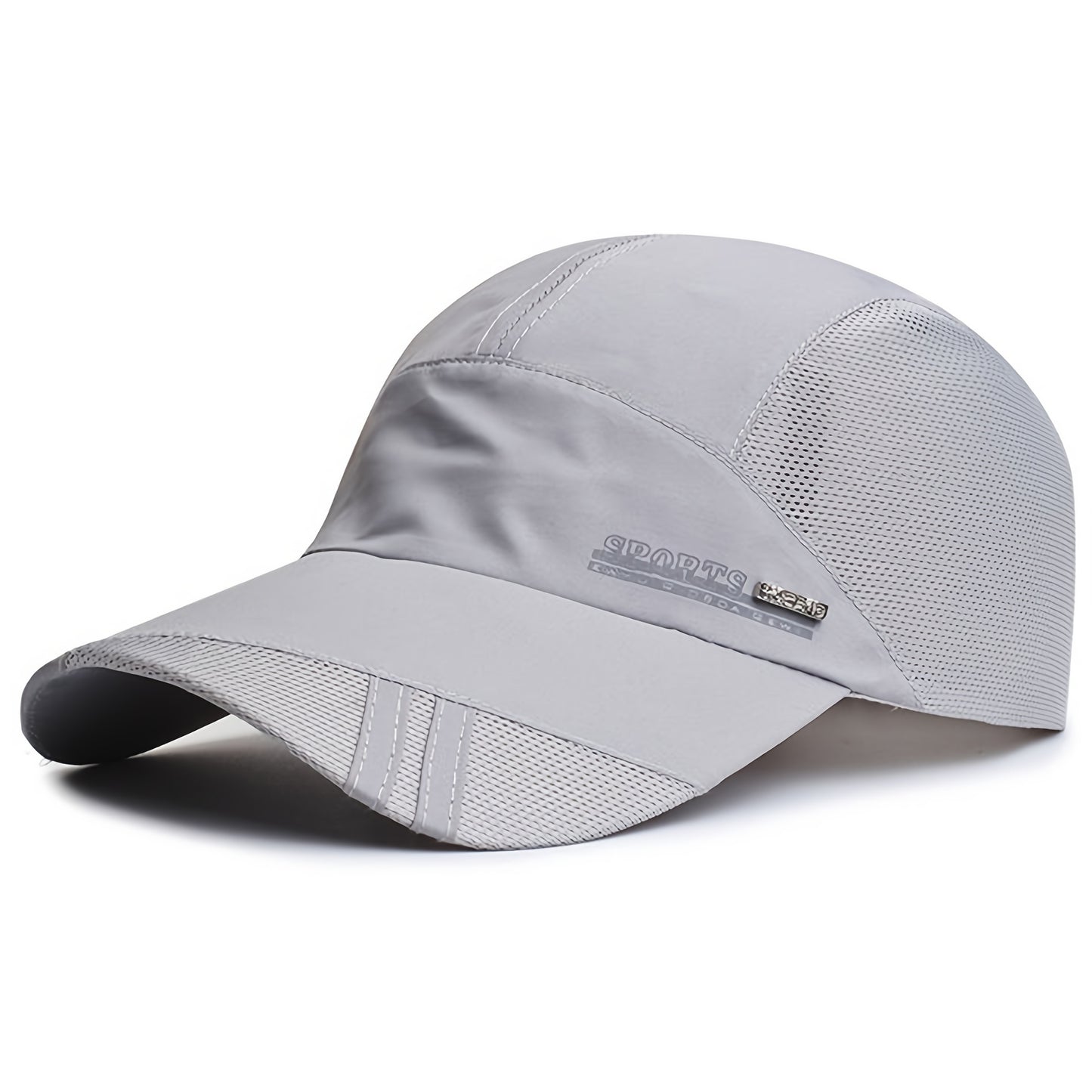 Men's Spring/Summer Lightweight Breathable Outdoor Casual Fishing Duckbill Cap Quick-Dry Thin Sports Baseball Hat