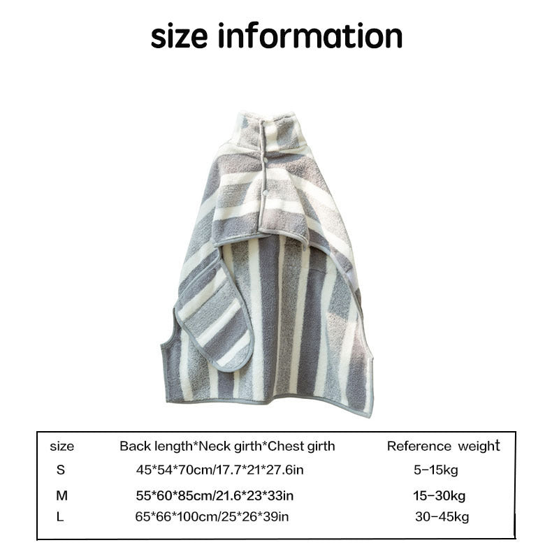 Ultra-Soft Coral Fleece Dog Towel – Absorbent, Quick-Drying, Cozy Care