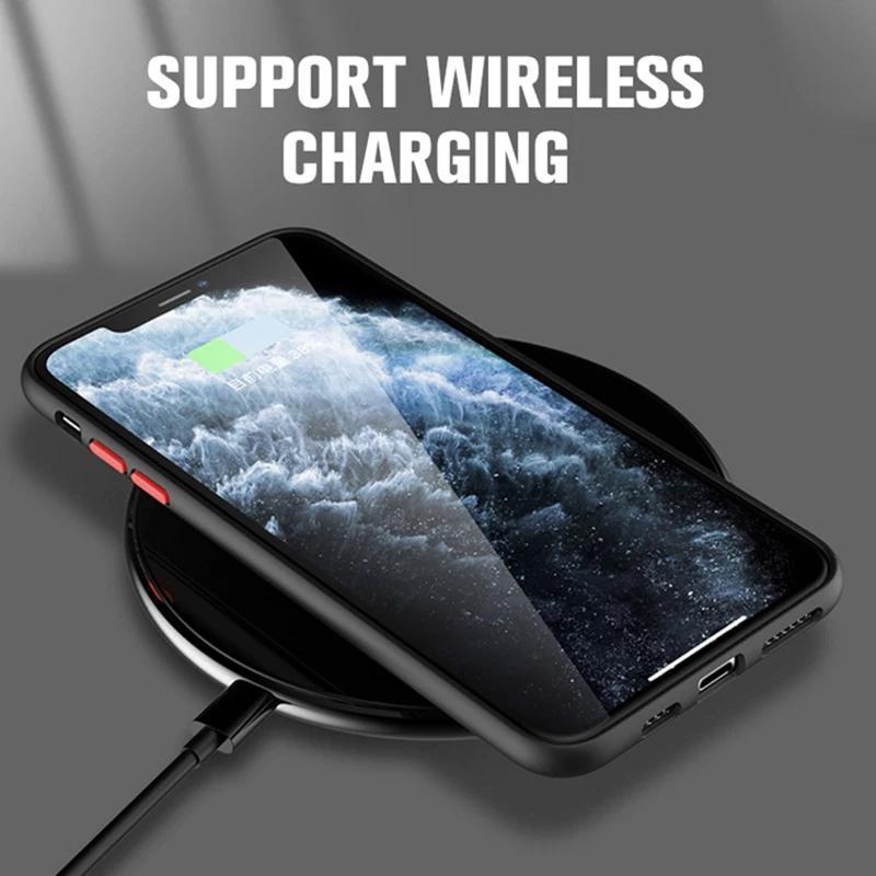 Luxury Armor Case - Sleek Matte Finish, Advanced Magnetic Wireless Charging, Ultra Shockproof Protection - Universally Compatible with iPhone 11, 12, 13, 14, and 15 Series, Including Pro Max, Mini, Plus, XS Max, and XR Models