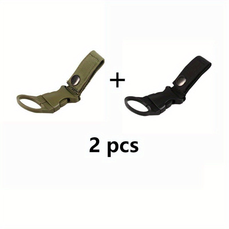 Portable Multi-Functional Hiking Tool - Outdoor Hanging Button, Bottle Clip for Camping, Travel