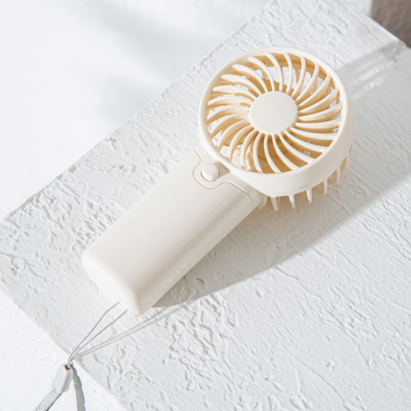Portable Mini Fan, Compact & Lightweight | Battery-Operated, Ideal for Office, Outdoor, Travel & Camping - Stay Cool Anywhere, Anytime! (AAA Batteries Not Included)