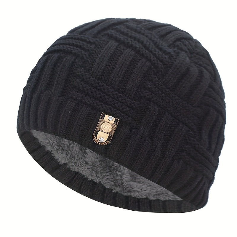 Skullies Beaines Unisex Cable-Knit Beanie Hat