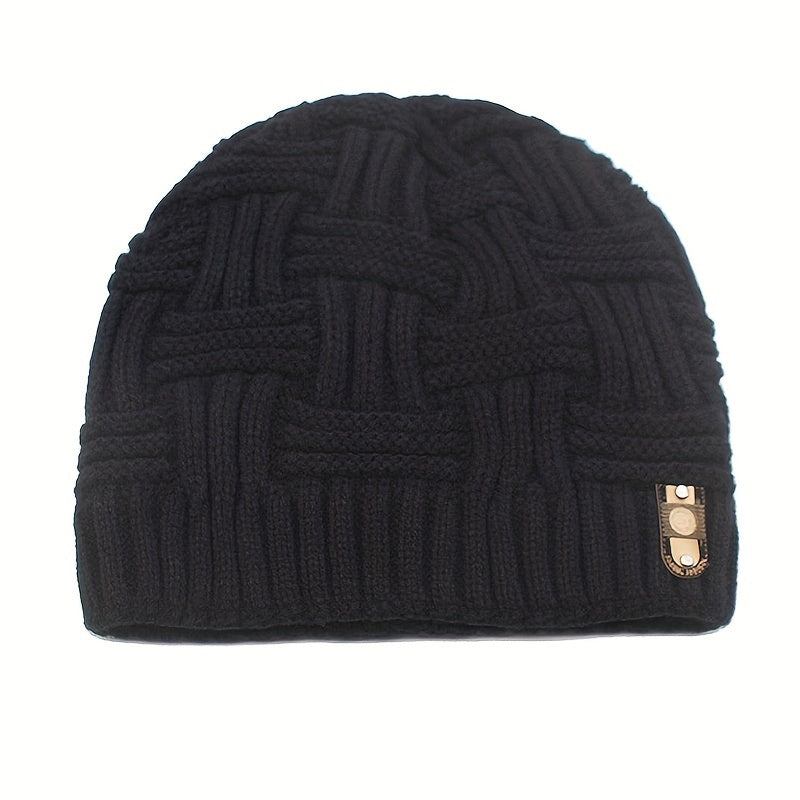 Skullies Beaines Unisex Cable-Knit Beanie Hat