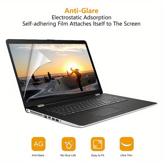 15.6-Inch Laptop Anti-Glare Screen Shield, Designed for Notebook Computers from HP, DELL, Asus, Acer, Sony, Samsung, Lenovo, And Toshiba, with a 16:9 Display Ratio. Please Note, This Is Only The Screen Protector, Not The Lapt