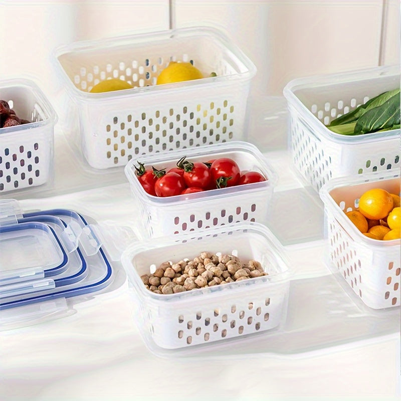 Airtight Food Storage Containers – 4pcs Stackable Set