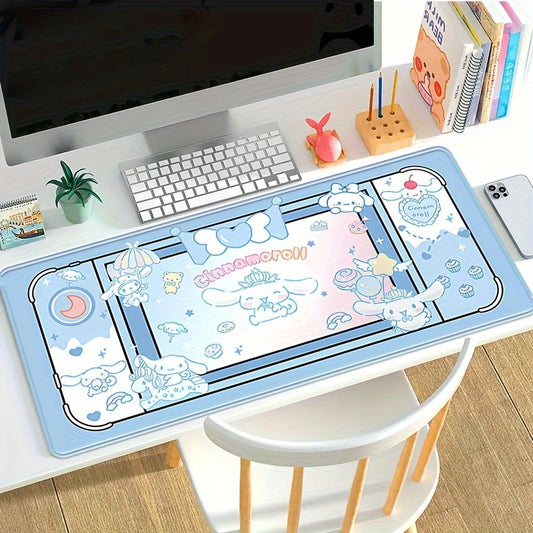My Melody Cinnamoroll Mouse Pad, Cute Desk Mat