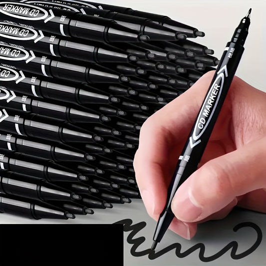 Pack of 4 Dual-Tip Permanent Markers