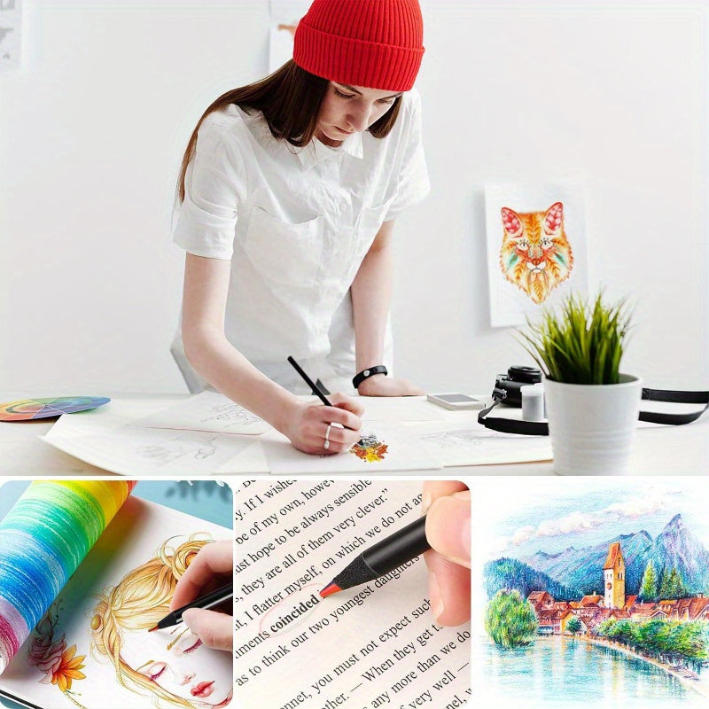 5/10pcs Rainbow Gradient Magic Pens