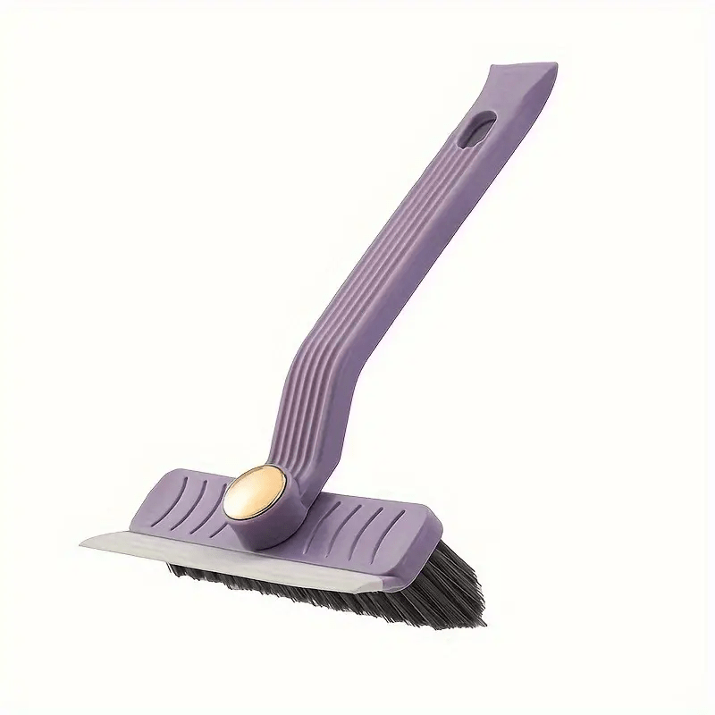 3-in-1 Multi-Purpose Tile Cleaning Brush - 360° Rotating Hard Bristle Scrubber, No Power Required, for Bathroom, Kitchen, Bedroom, Toilet, Car