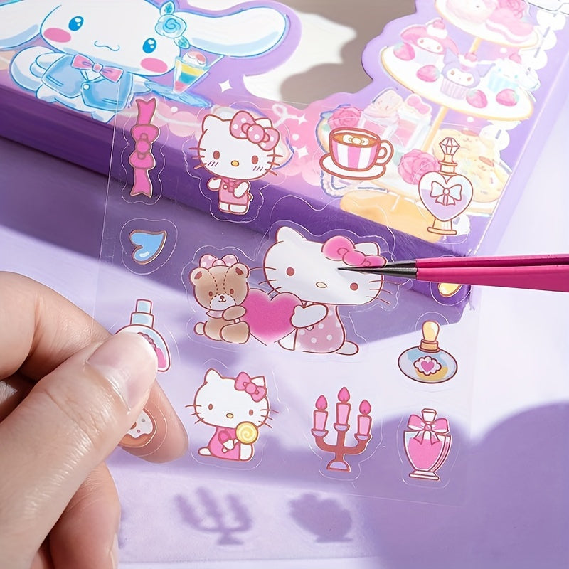 100pcs Sanrio Sticker Set - for Hello Kitty, for Kuromi, for My Melody,