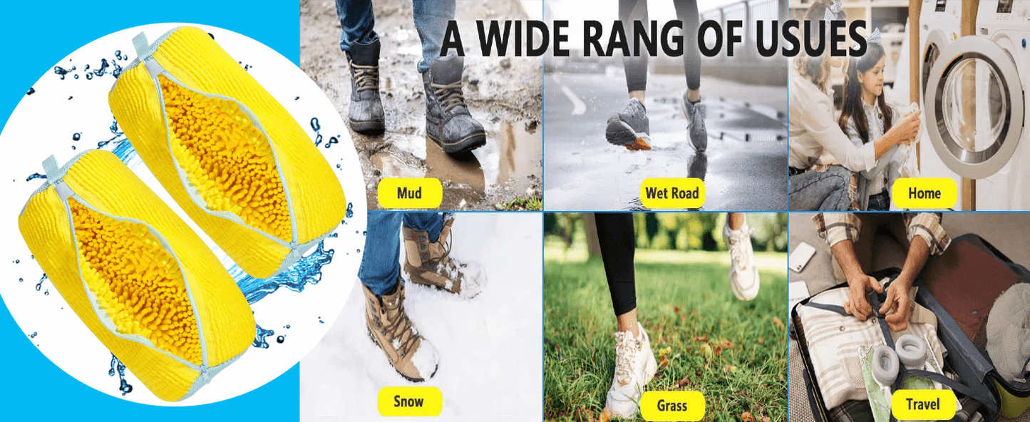 Sturdy Washing Machine Bag for Shoes of Every Kind - Features a Zipper Closure And a Soft,.