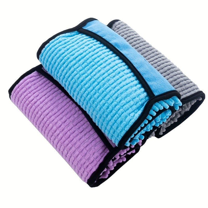Quick-Dry Super Absorbent Pet Bath Towel For Dogs & Cats - Perfect For Grooming & Bathing!