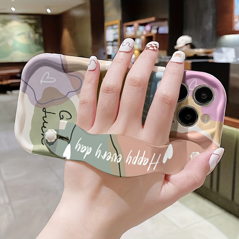 [Soft Rubber] Colorful Printed Phone Case | Made of Soft Rubber | Protects Against Drops | Compatible with Apple Series 11, 12, 13, 14, 15, 16 Pro Max And Samsung Series A05, A15, A25, A35, A55, S23, S24 Ultra