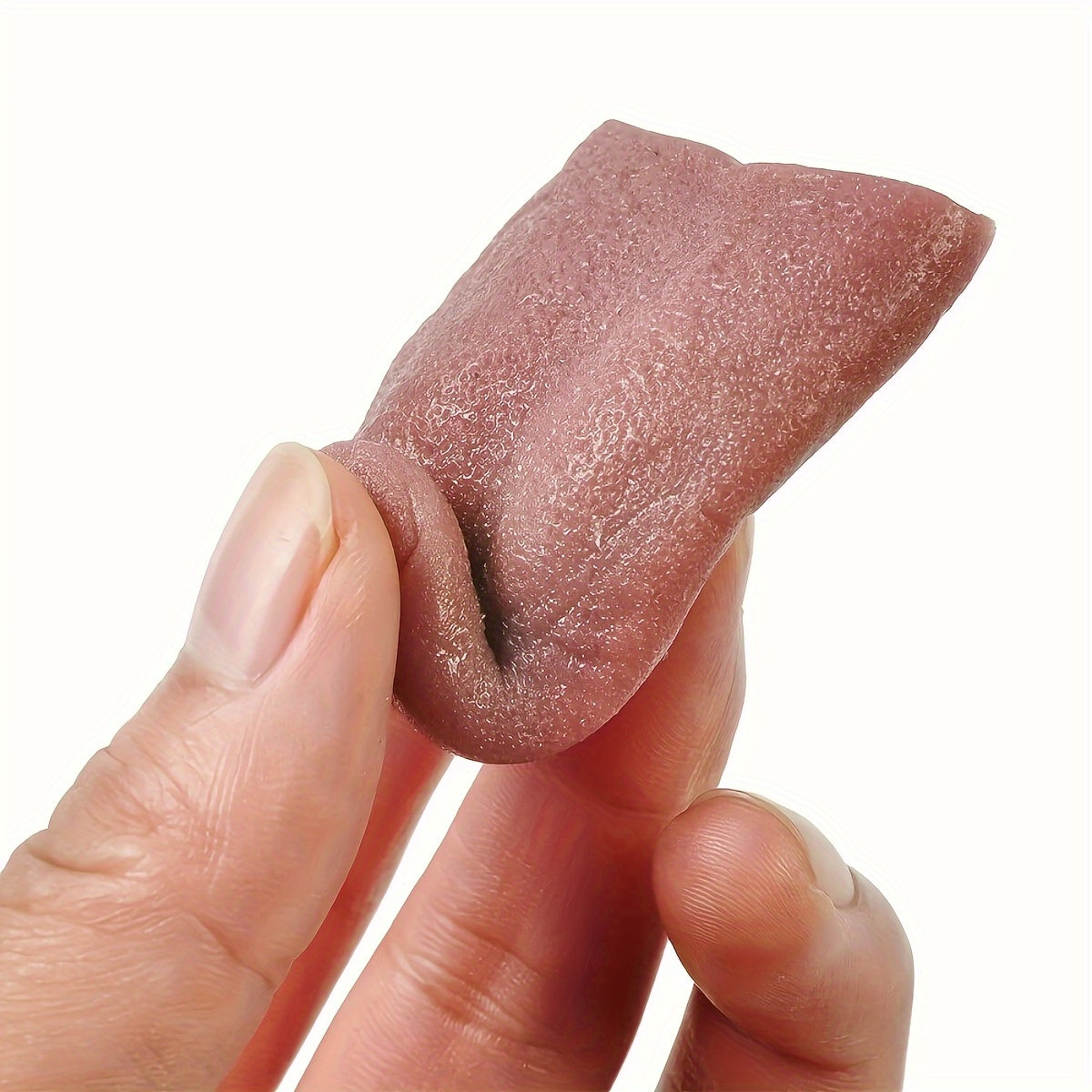 1pc Realistic Fake Tongue, Silicone, for Pranks and Party Favors, Adult Novelty, No Electricity Needed, Featherless - Ideal for Halloween, Easter, Birthdays & More