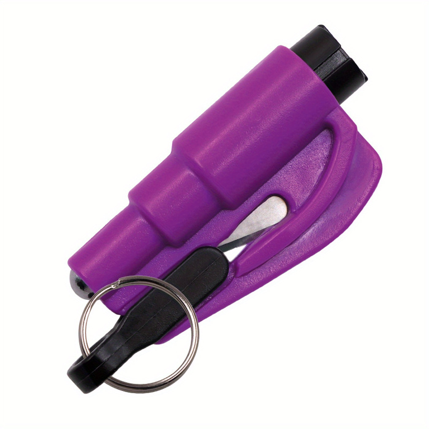 2-in-1 Emergency Rescue Master - Safety Belt Cutter and Window Breaker with Durable Metal Hammer for Quick Escape - Essential Life-Saving Tool for Vehicle Emergencies