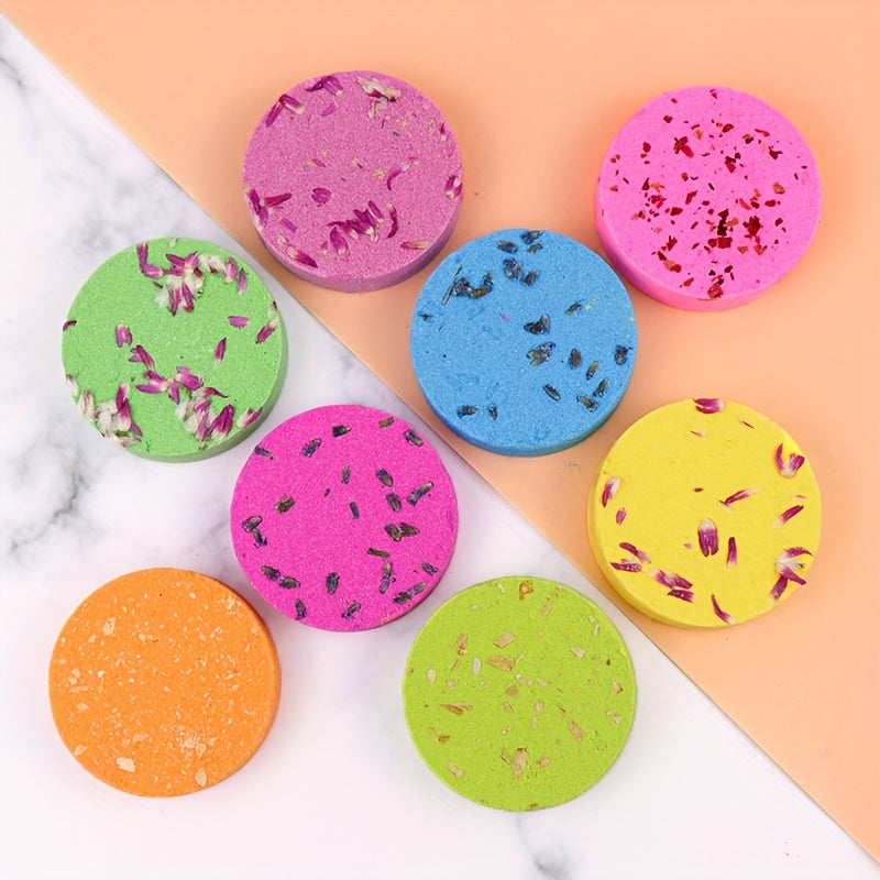 8-Pack Shower Steamers with Essential Oils,Bath Bombs,Self-Care,Gifts for Women And Men.