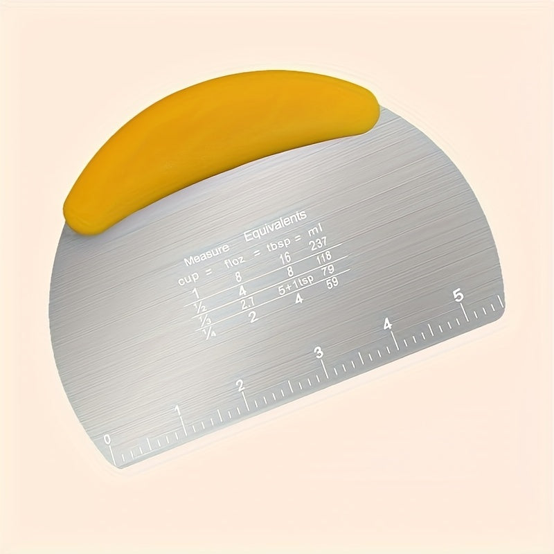Stainless Steel Pastry Scraper – Multipurpose Baking Tool