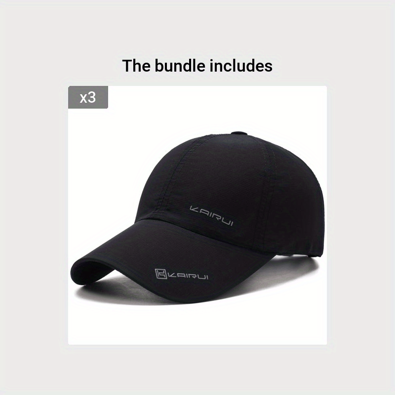 One Men's High Quality Breathable Baseball Cap