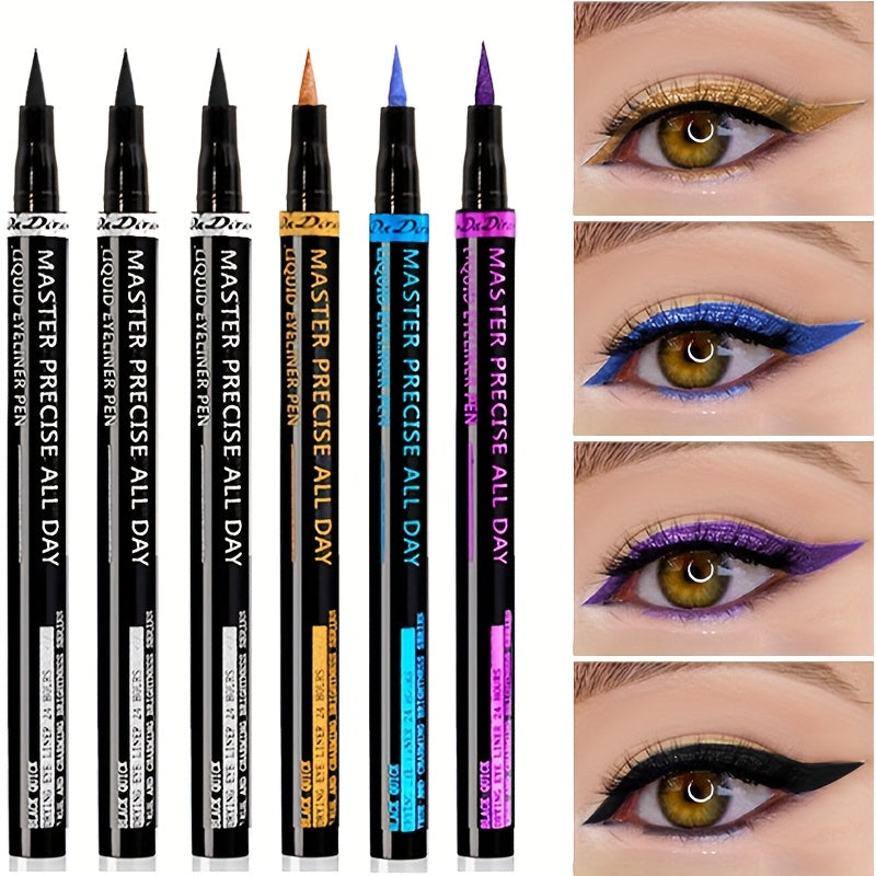 7-Color Liquid Eyeliner And Eyeshadow Pencil