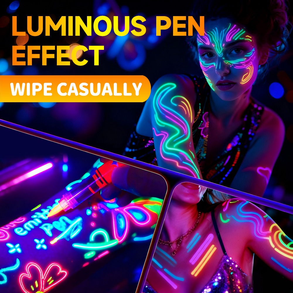 8-color luminous painting pen