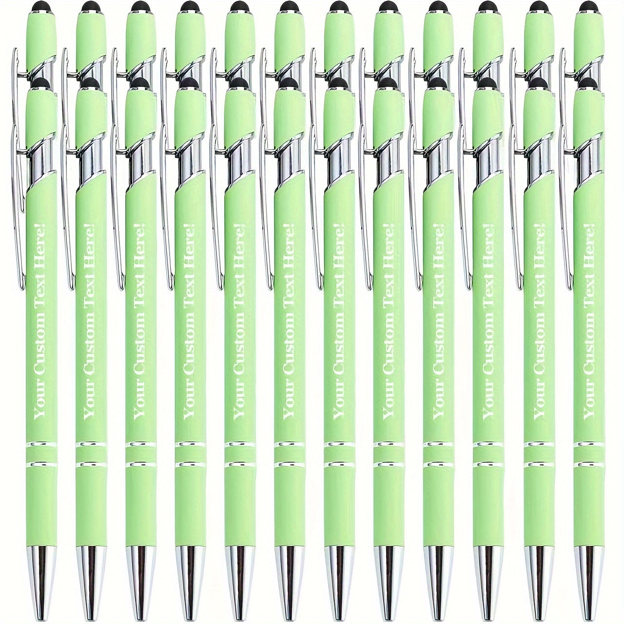 8pcs/16pcs/24pcs Round Metal Retractable Ballpoint Pen Set | Smooth Writing Experience, Medium Tip, Suitable for Office, School, Diary and Art Projects, with Personalized Touch