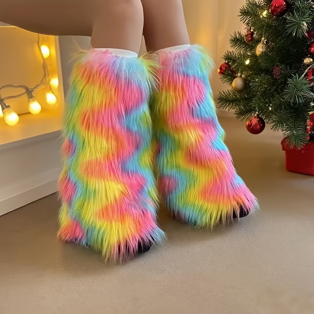 1 Pair of Autumn-Winter Snowscape