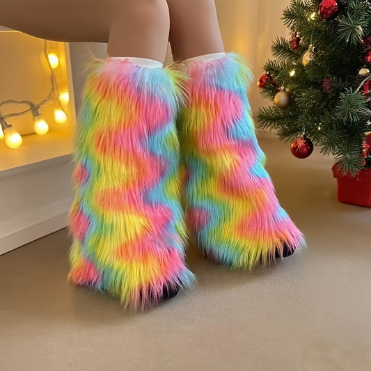 1 Pair of Autumn-Winter Snowscape