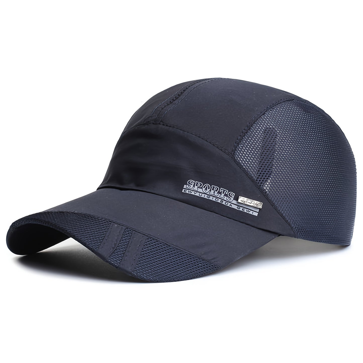 Men's Spring/Summer Lightweight Breathable Outdoor Casual Fishing Duckbill Cap Quick-Dry Thin Sports Baseball Hat