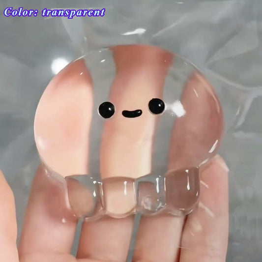 [Squishy Jellyfish Toys] Transparent Squishy Cute Jellyfish Toys | Perfect for Christmas, Halloween, And Easter Egg Hunt Party Favors, Easter Basket Fillers, Toys for Easter Parties, And Supplies for Easter Prizes That Can Fi