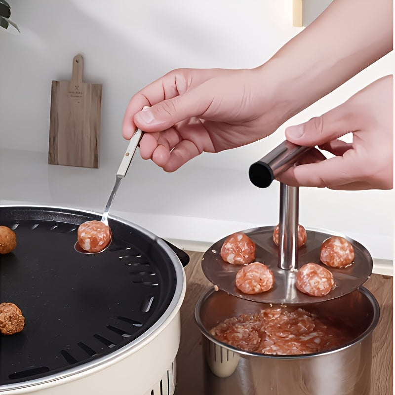 LDQ Stainless Steel Meatball Maker Machine .