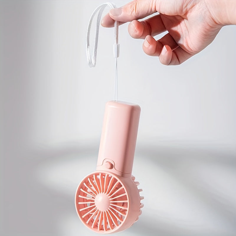 Battery Operated Mini Portable Fan, Lightweight Handheld Fan