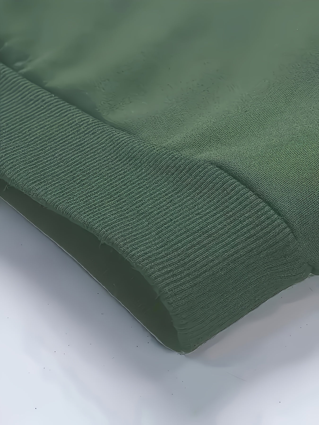 Men's Winter Fleece-Like Sweater Vest Jacket - Thickened Round Neck Long Sleeve Inner Layer, Machine Washable.