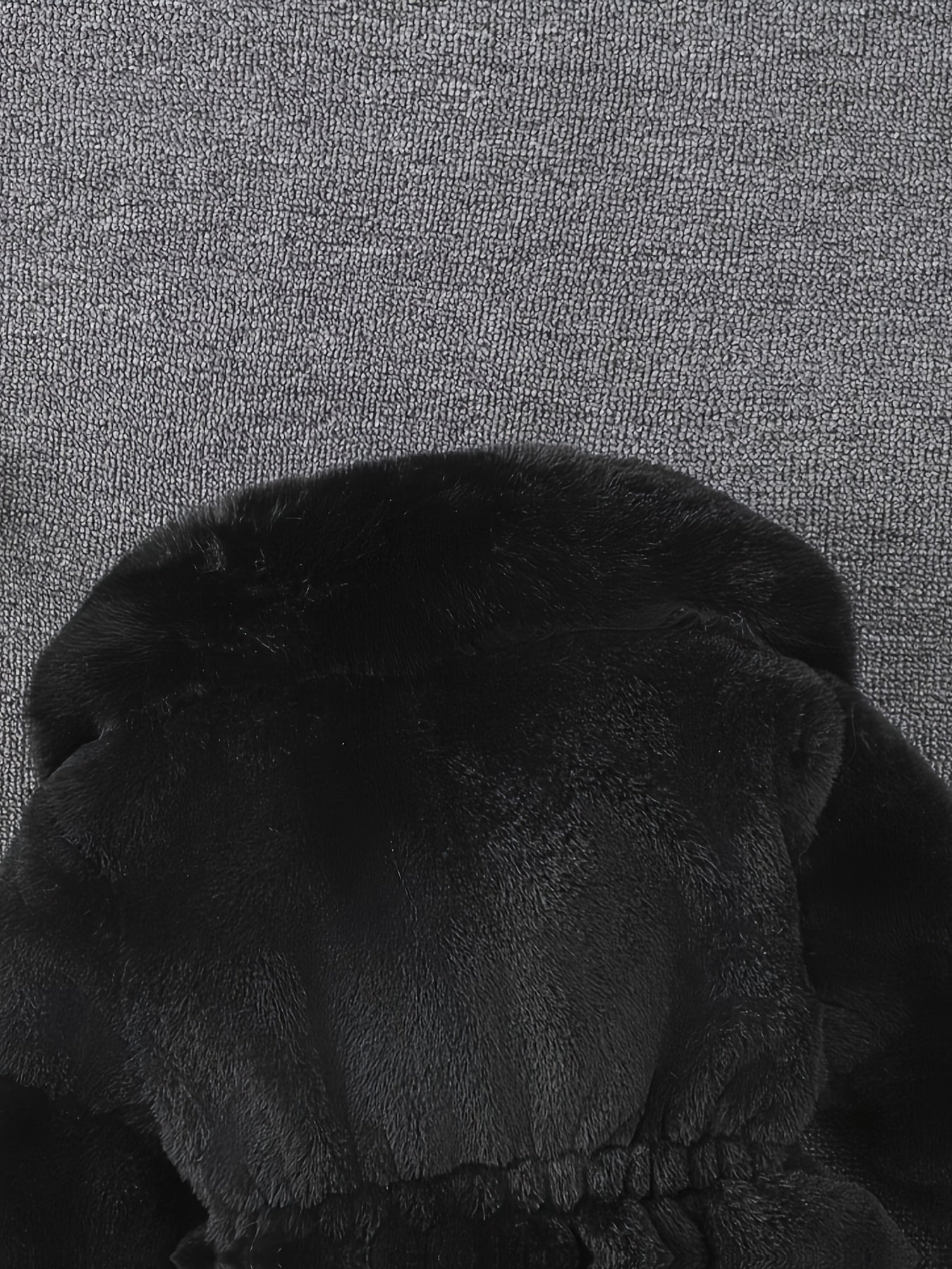 Girls' Winter Coat with Plush Fur-Lined Hood - Thick Fleece-Lined Zipper Front, Flared Hem & Pom-Pom Details, Cute Solid Color Outerwear for Fall/Winter, Cozy Warm Jacket for Cold Weather, Cozy Winter Wear, Playful Design, So