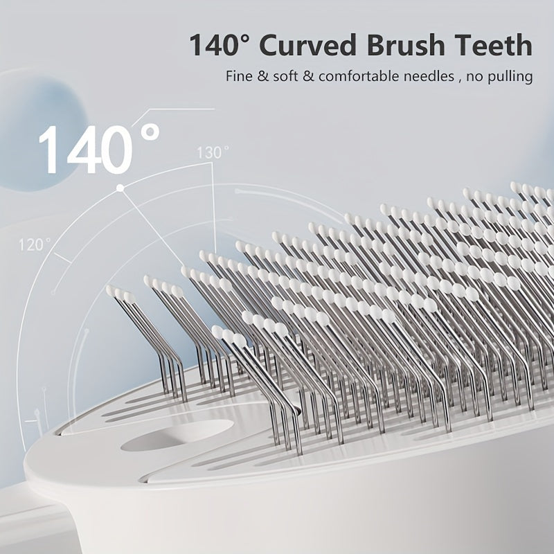 1pc 3-in-1 Electric Pet Grooming Brush for Cats & Dogs - USB Rechargeable Steam Comb with Spray, UV Aseptic Floating Hair Removal, Gentle Detangling Brush for All Breeds, Indoor Pet Care | Sleek Grooming Tool | Gentle Pet Bru