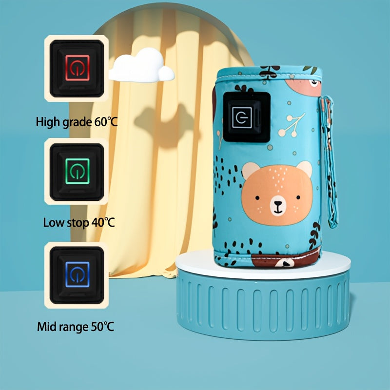 2-in-1 USB Powered Portable Milk Warmer and Insulated Bag