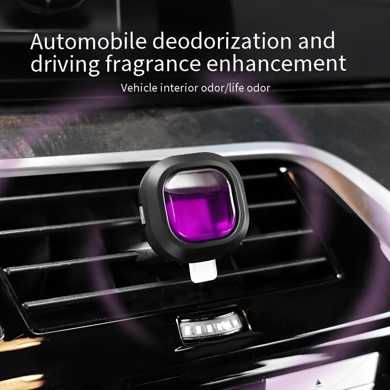 30-Day Long-Lasting Vent Clip Car Air Freshener - Effective Odor Eliminator with Essential Oil Scent, Non-Toxic Fragrance Source, Compact 0.14 oz Size, Easy to Use, and Fresh Car Smell Guaranteed