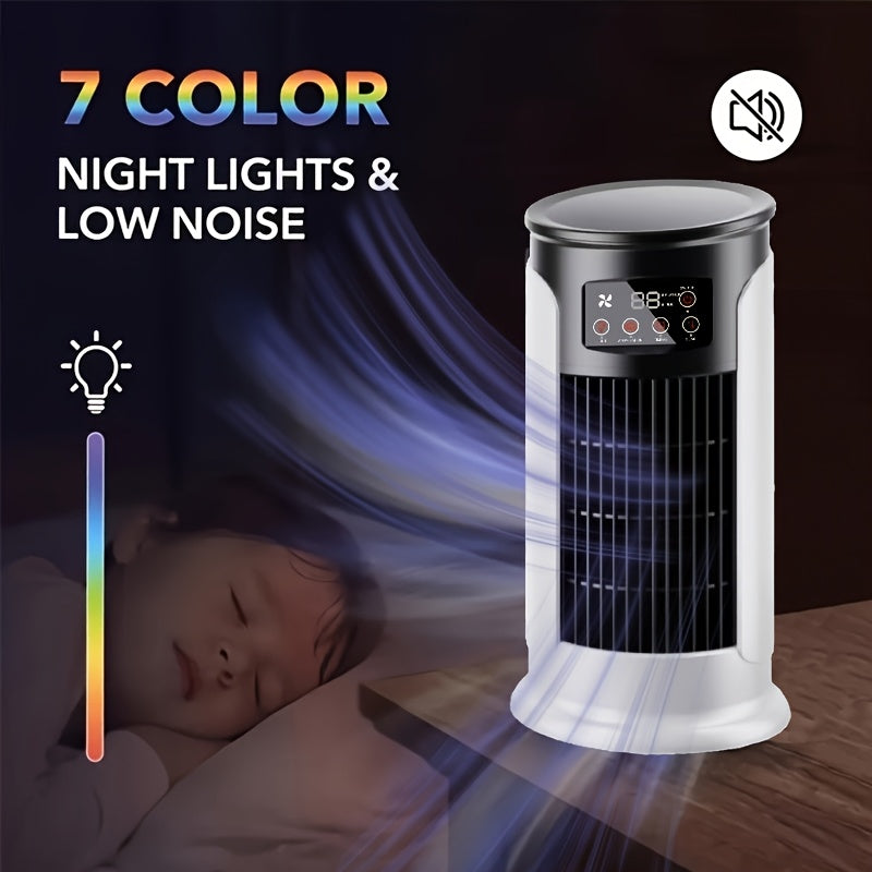 3-in-1 Portable Air Conditioner | Cooler, Humidifier and Cooling Fan, Fashionable for Today's Times, Ideal Gift