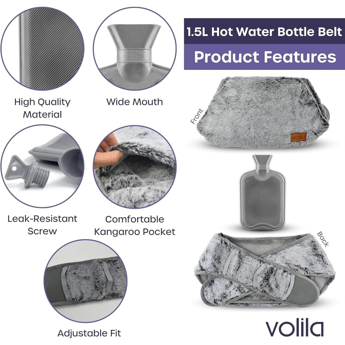 Hot Water Bottle Belt