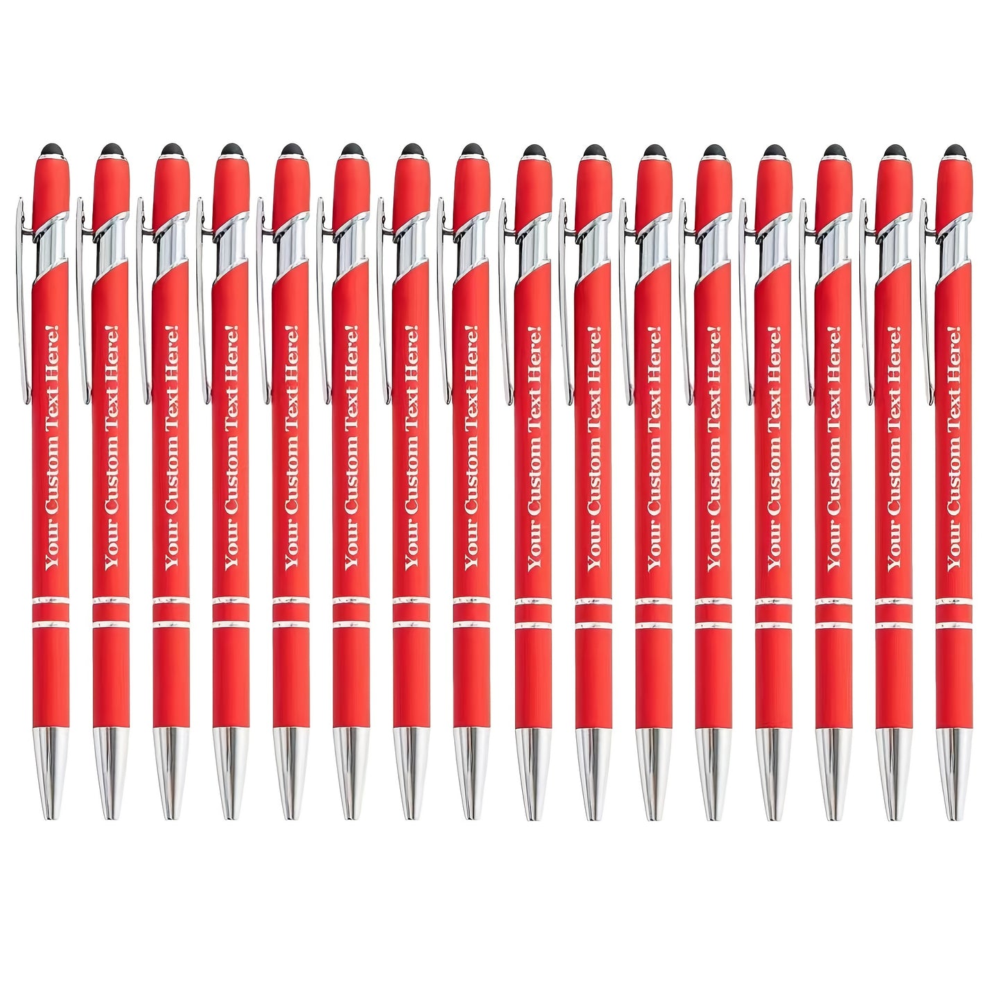 8pcs/16pcs/24pcs Round Metal Retractable Ballpoint Pen Set | Smooth Writing Experience, Medium Tip, Suitable for Office, School, Diary and Art Projects, with Personalized Touch