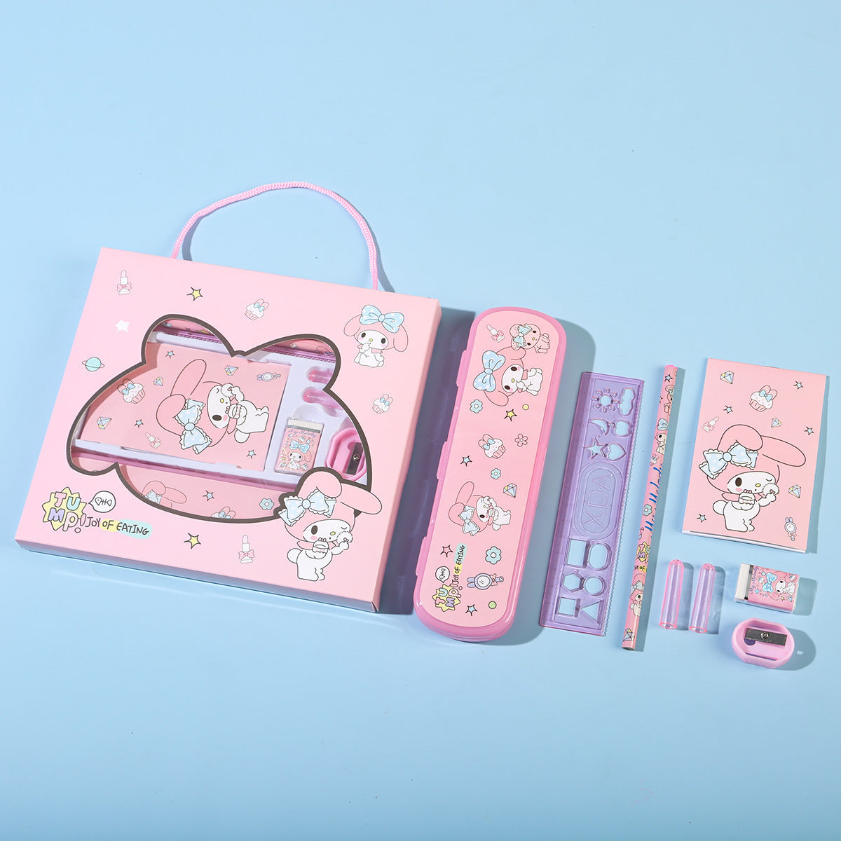8pcs Sanrio Series Gift Student Stationery Set