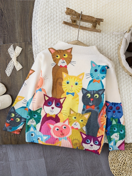 Christmas Girls' Fashion Sweater