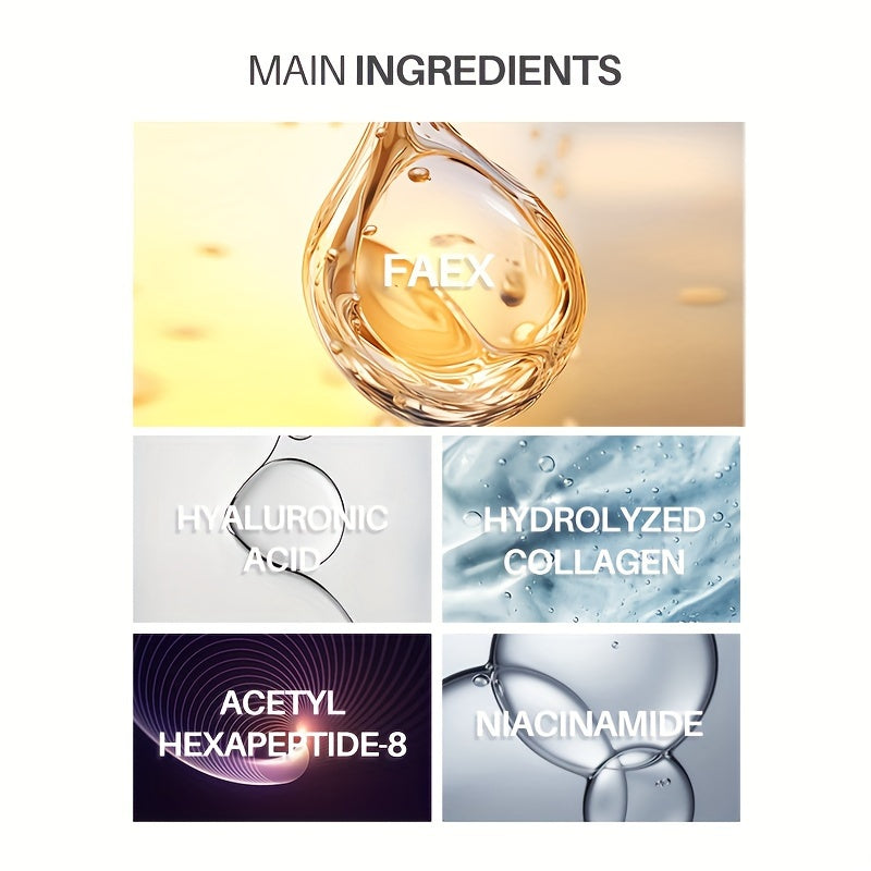 4pcs Bio-Collagen Real Deep Mask Pack Hydrating & Firming Facial .