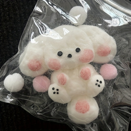 Soft Squishy Dog & Rabbit Relax Toy - Slow-Rising Squeeze Animal for Youngsters and Adults - Perfect for Halloween & Christmas Gifts