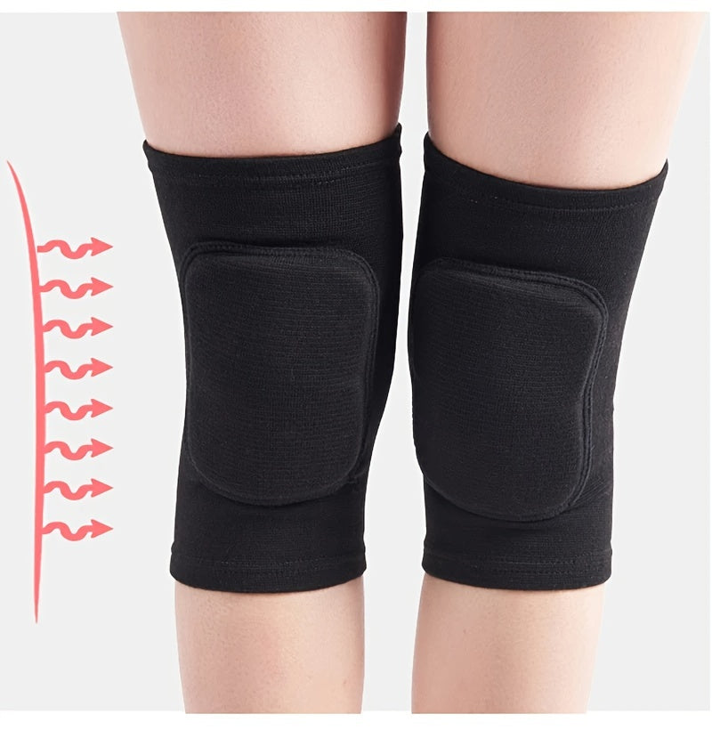 Breathable Non-Slip Fitness Knee Pads for Training